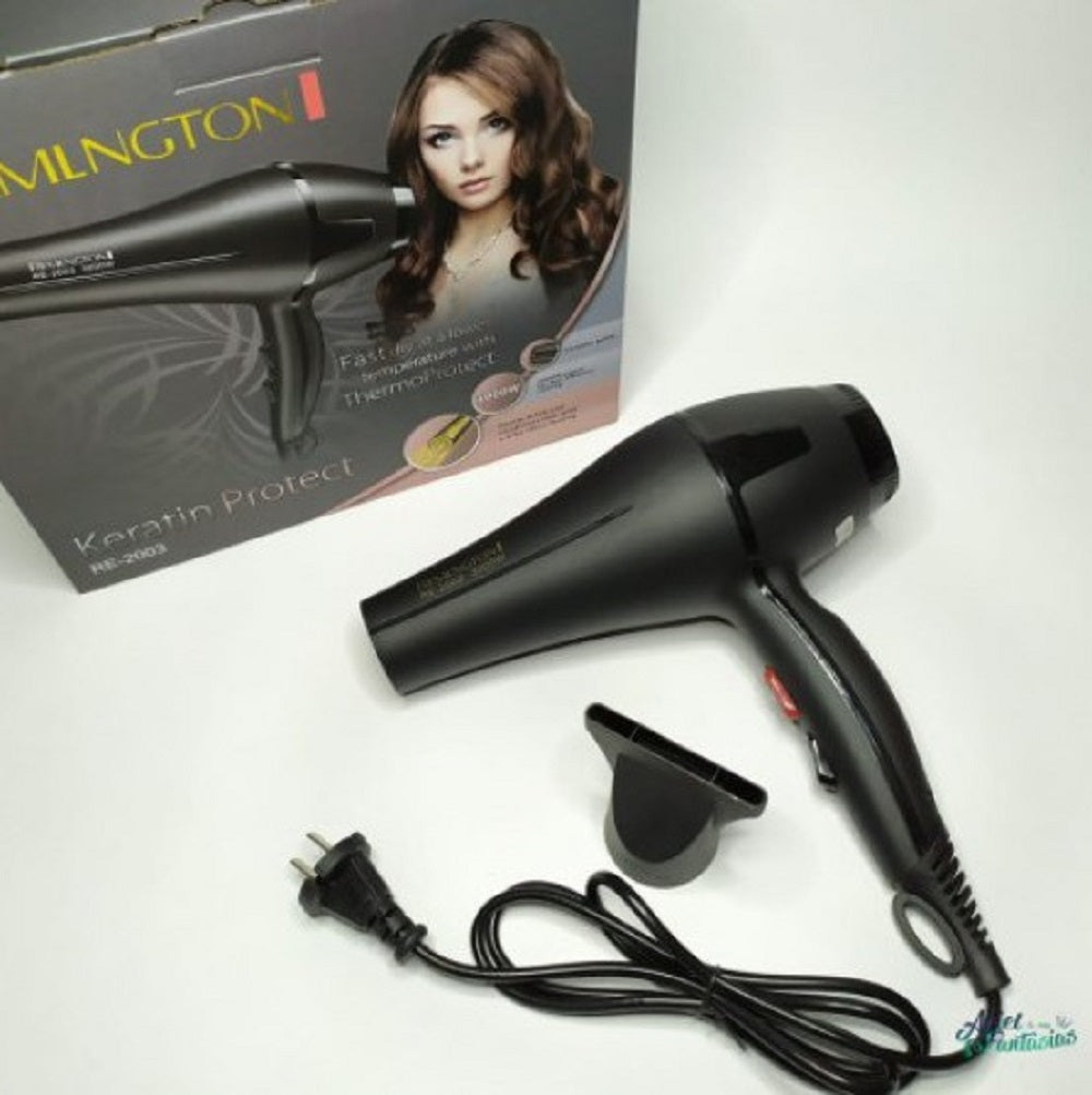 SECADOR DE CABELLO REMINGTON KERATINA