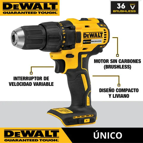 TALADRO DEWALT PERCUTOR 36V